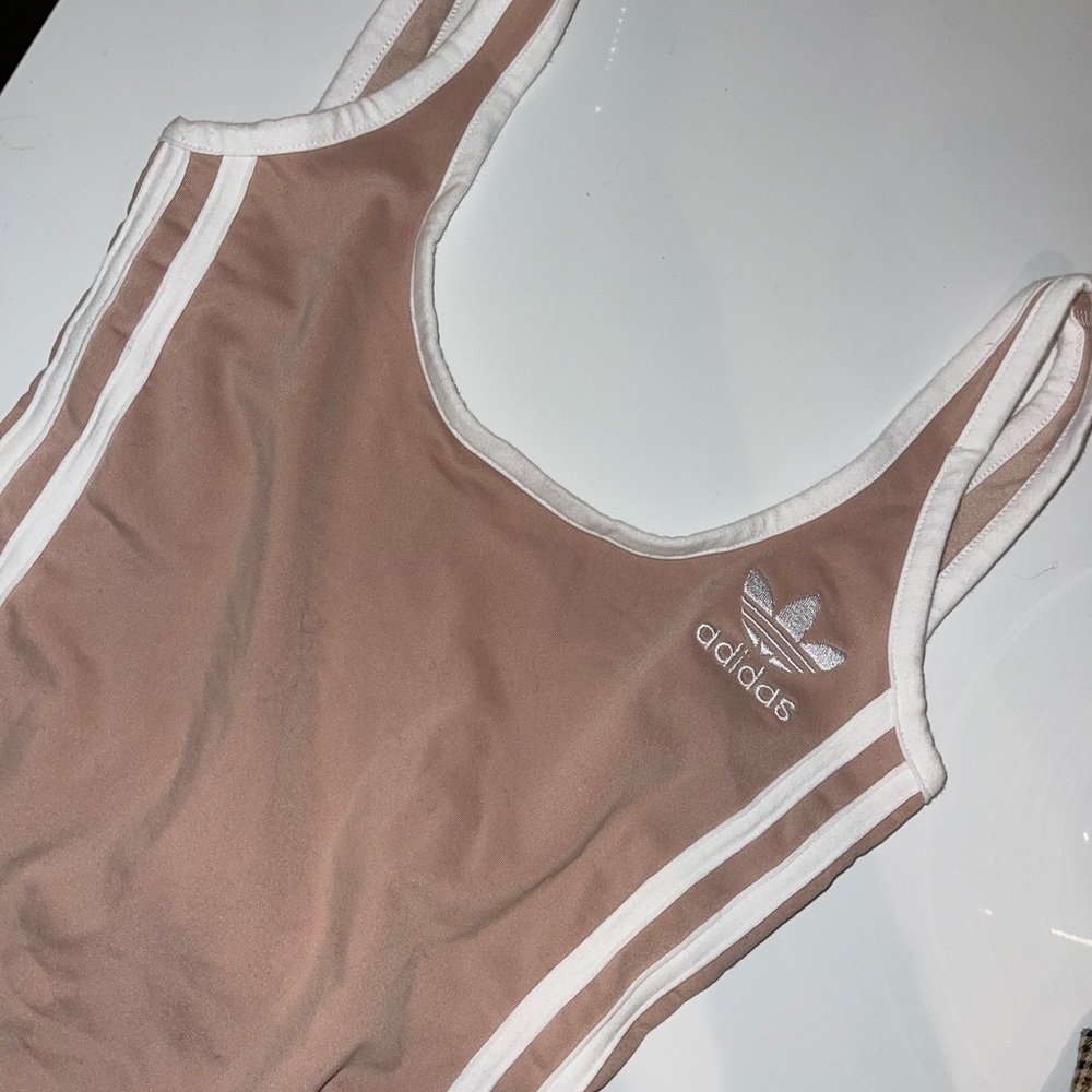 Adidas nude bodysuit